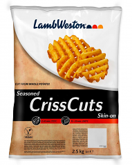 PATATE CRISSCUTS SKIN ON | CT: 4CF X 2,5kg | LAMB WESTON