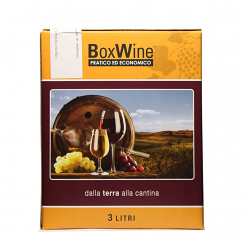 VINO DA TAVOLA BIANCO BAG IN BOX 3 l | 1 BAG IN BOX X 3 l 11,5° VENDUTO A CARTONE INTERO PRENOTAZIONE NON RENDIBILE