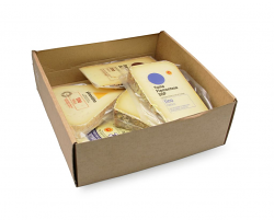 BOX DEGUSTAZIONE FORMAGGI - 6 FETTE SOTTOVUOTO