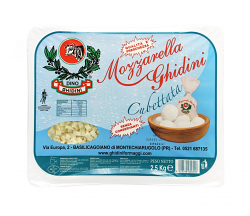 MOZZARELLA CUBETTI | 2 CF X 2,5 kg | GHIDINI