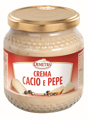 CREMA CACIO E PEPE | CT: 6CF X 550g | DEMETRA