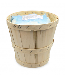 BURRO DI ZANGOLA IN SECCHIO DI LEGNO