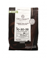 CIOCCOLATO FONDENTE GOCCE 70% | CT: 8CF X 2,5kg | BARRY CALLEBAUT
