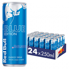 RED BULL ENERGY DRINK BLUE EDITION JUNEBERRY | 24BT X 25cl RED BULL PRENOTAZIONE NON RENDIBILE