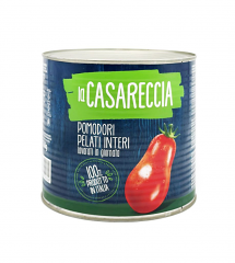 POMODORI PELATI | CT: 6CF X 2,55kg | LA CASARECCIA