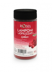 LAMPONI LIOFILIZZATI IN POLVERE | CT: 6CF X 150g | ROMA FINE FOODS