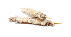 SPIEDINO CALAMARO PATAGONICO E GAMBERO ARGENTINO