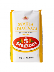 SEMOLA GRANO DURO RIMACINATA | 10CF X 1kg | AGUGIARO