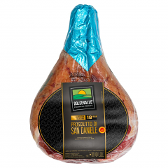 PROSCIUTTO CRUDO S.DANIELE DOP S/O PIATTO 18 MESI