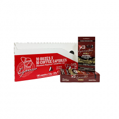 CAFFE' CAPSULA ALLUMINIO 100PZ DOGE ESPRESSO NERO