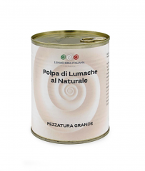 LUMACHE POLPA AL NATURALE PEZZATURA GRANDE