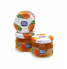 CONF ARANCIA VASO VETRO | 48PZ X 28g | MENZ & GASSER