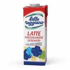 LATTE UHT PARZIALMENTE SCREMATO REGGIANO ITALIA C/T