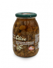 OLIVE SICILIANE SCHIACCIATE | 6VASI X 970g | DI VITA