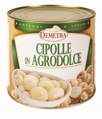 CIPOLLE BORETTANE AGRODOLCE 3/1 | CT: 6CF X 2,6kg | DEMETRA