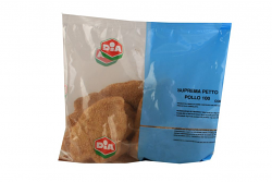 POLLO PETTO SUPREMA COTOLETTA PANATA 100g | CT: 40PZ X 100g circa | DIA