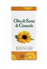 OLIO GIRASOLE PERLA | 2CF X 5l | AZIENDA AGRICOLA COPPINI ARTE