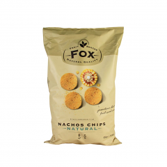 NACHOS CHIPS NATURAL 6X450g FOX