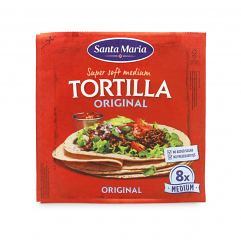 TORTILLAS FRESCHE MORBIDE 12X320g SANTA MARIA