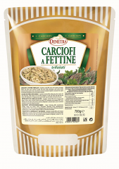 CARCIOFI FETTINE TRIFOLATE BUSTA | 1CT X 6cf X 700g | DEMETRA