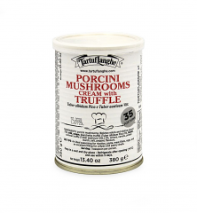 CREMA PORCINI CON TARTUFO 380g T/L