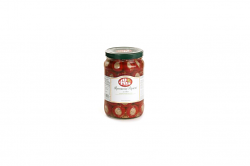 PEPERONCINI ROSSI RIPIENI CON TONNO | 6CF X 1550g | DI VITA