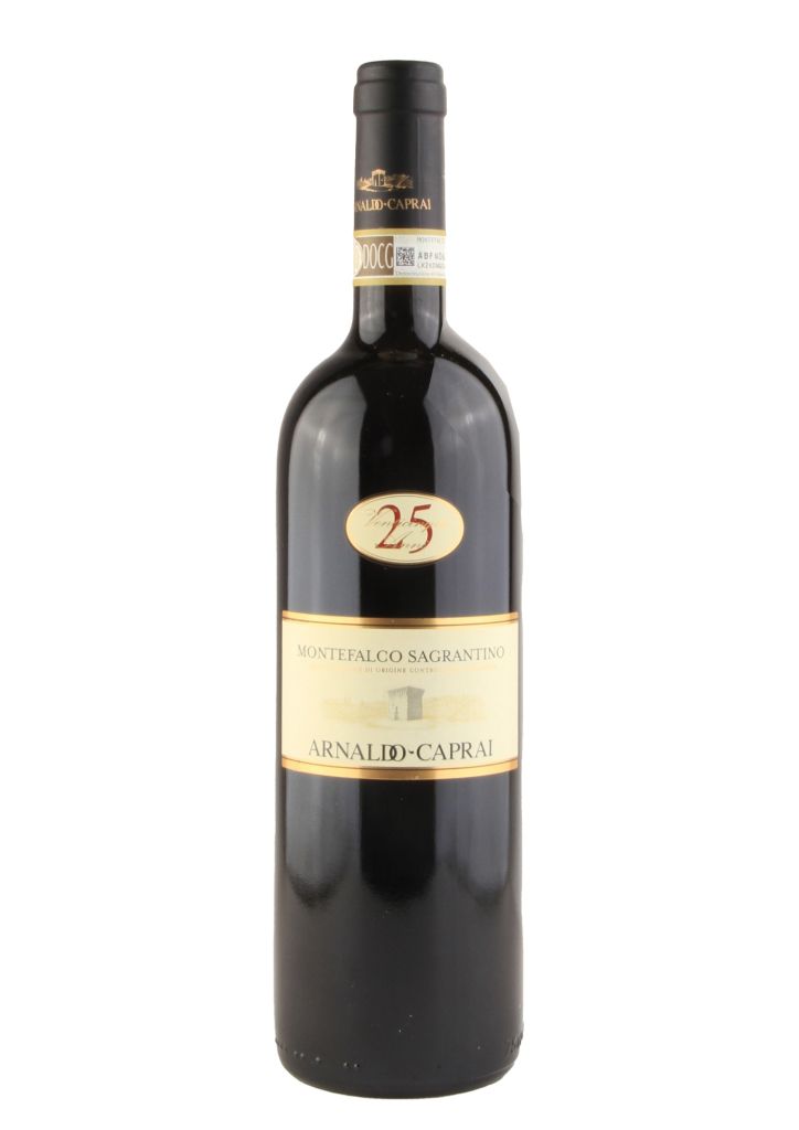 SAGRANTINO MONTEFALCO 25 ANNI DOCG | 6BT X 750ml 2019 ARNALDO CAPRAI 15°  PRENOTAZIONE NON RENDIBILE