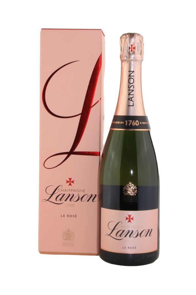 LANSON ROSE BRUT ROSE LABEL | 6 BT X 750 ml LANSON 12.5° PRENOTAZIONE NON RENDIBILE