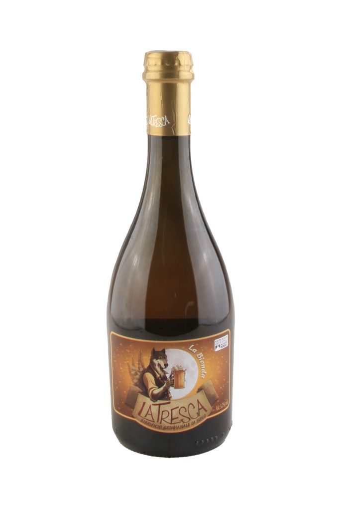 BIONDA BIRRA ARTIGIANALE 50 cl | 6 BT X 50 cl LA TRESCA 5.2° VENDUTO A CARTONE INTERO PRENOTAZIONE NON RENDIBILE