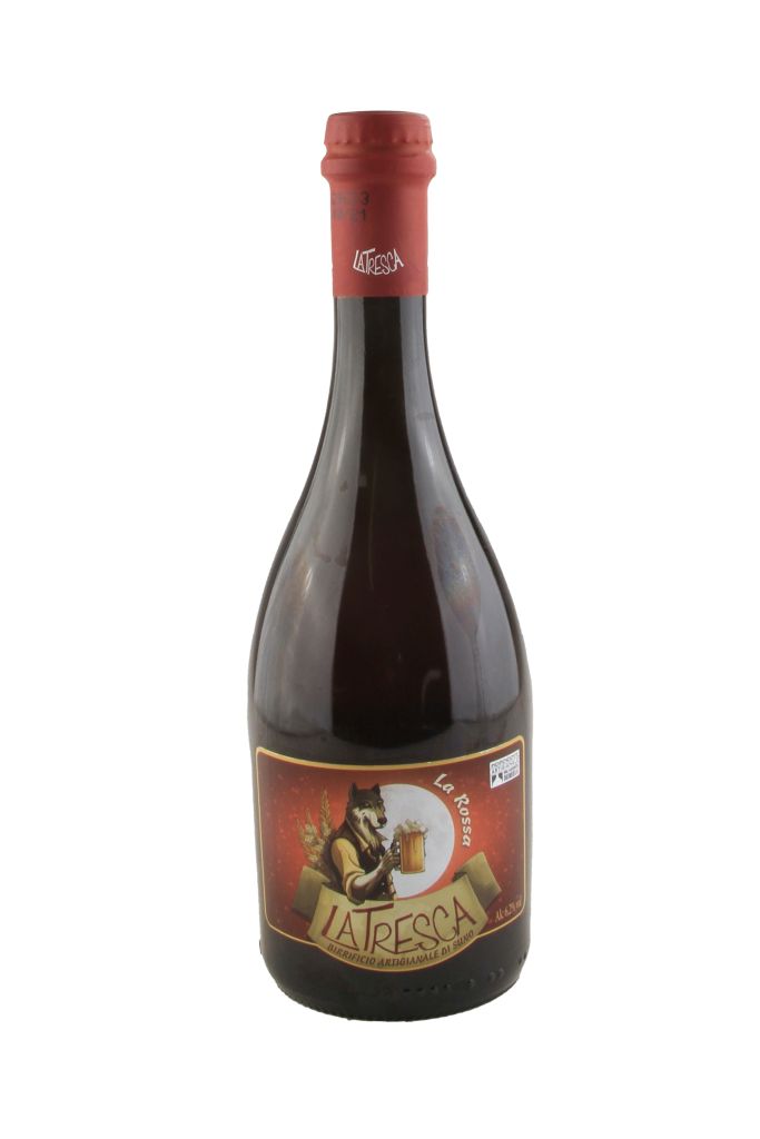 ROSSA BIRRA ARTIGIANALE 50 cl | 6 BT X 50 cl LA TRESCA 6.2° VENDUTO A CARTONE INTERO PRENOTAZIONE NON RENDIBILE