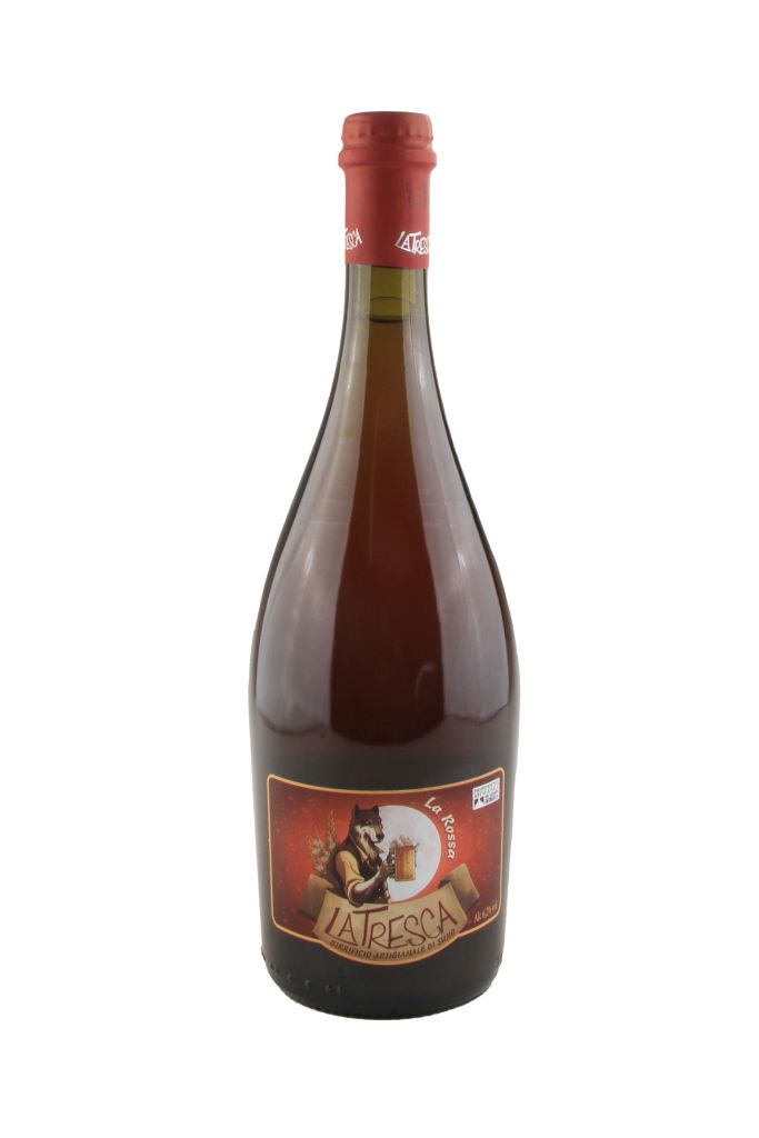ROSSA BIRRA ARTIGIANALE 75 cl | 6 BT X 75 cl LA TRESCA 6.2° VENDUTO A CARTONE INTERO PRENOTAZIONE NON RENDIBILE