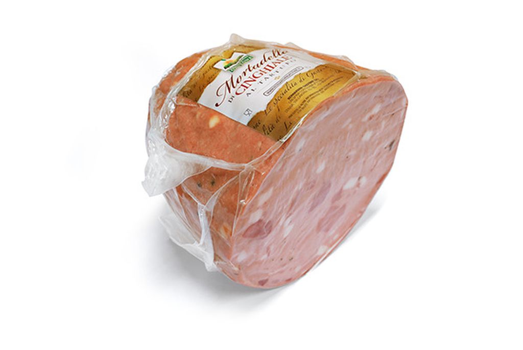 MORTADELLA CON CINGHIALE AL TARTUFO 1/2 S/V | 2PZ X 5kg CA | BERNARDINI