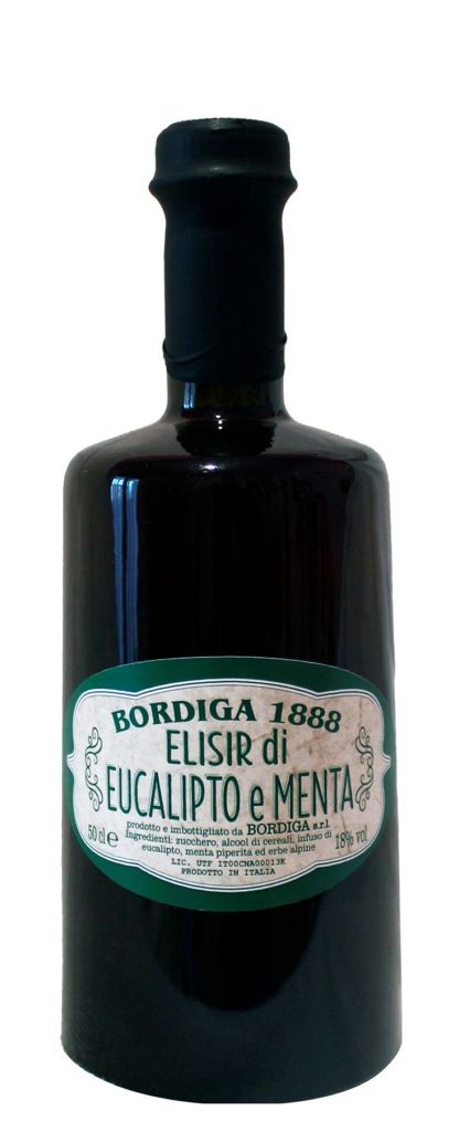 ELISIR EUCALYPTUS E MENTA 50 cl | BORDIGA 18° PRENOTAZIONE NON RENDIBILE