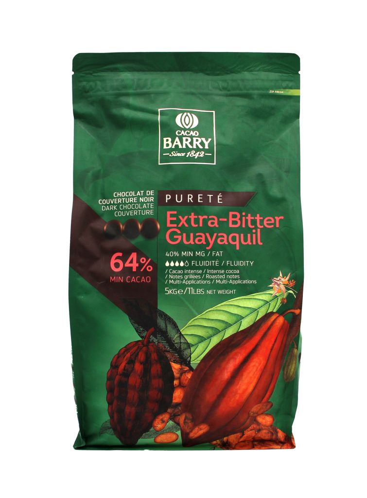 CIOCCOLATO COPERTURA FONDENTE 64% | CT: 4CF X 5kg | BARRY CALLEBAUT