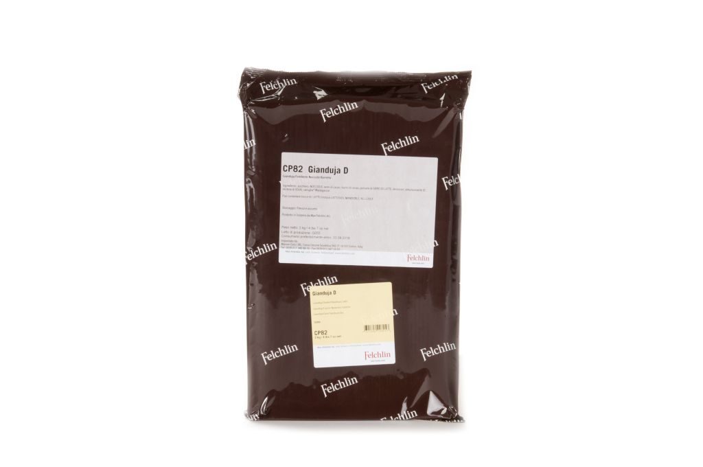 CIOCCOLATO GIANDUIA E NOCCIOLE BLOCCO | 3CF X 2kg | MAISON DOLCI - FELCHLIN