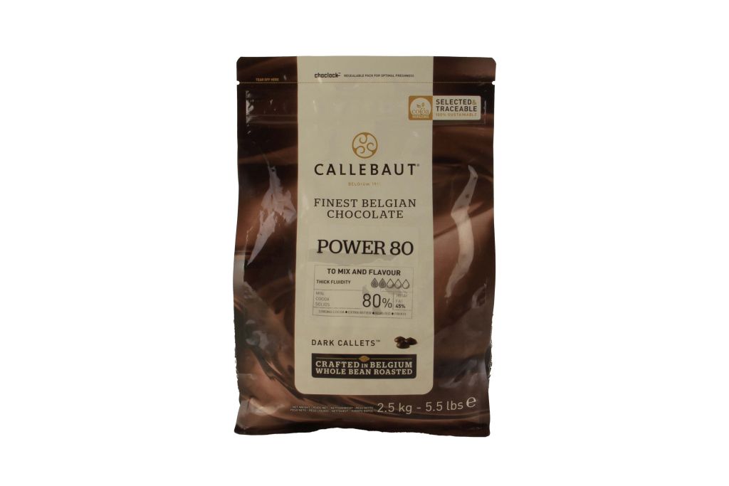 CIOCCOLATO FONDENTE DI COPERTURA 80% HALAL | 8CF X 2,5kg | BARRY CALLEBAUT
