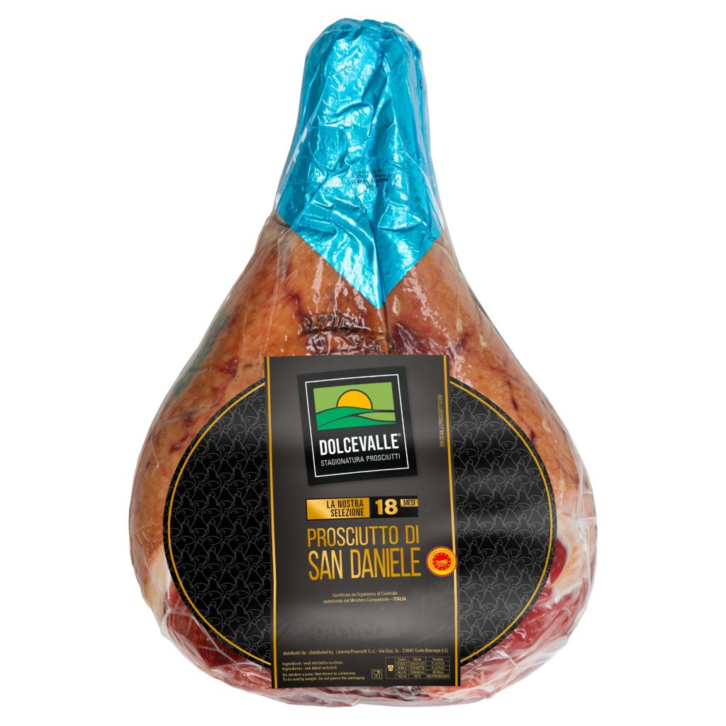 PROSCIUTTO CRUDO S.DANIELE DOP S/O PIATTO 18 MESI