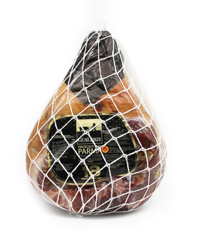PROSCIUTTO CRUDO PARMA DOP PIATTO 18M S/O GUALERZI