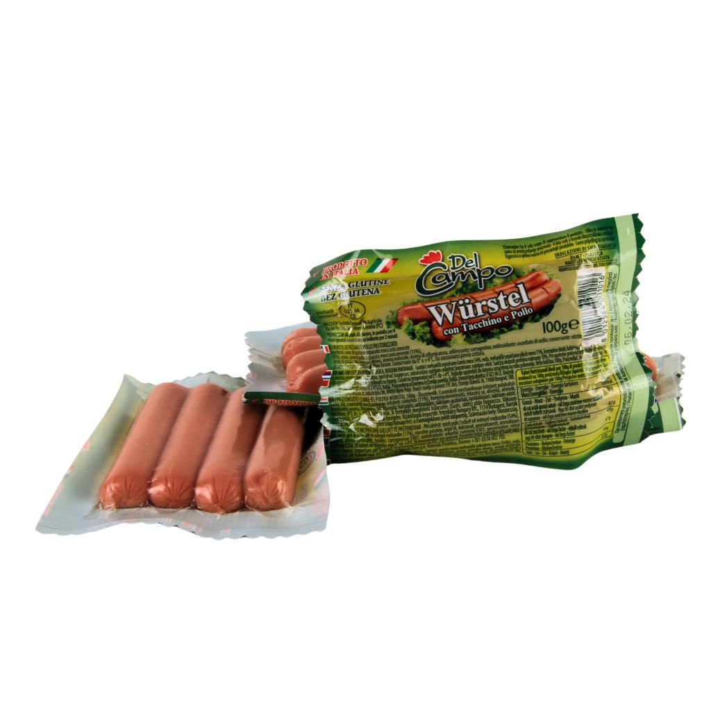 WURSTEL POLLO/TACCHINO 25CFX100g