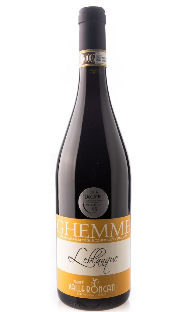 GHEMME LEBLANQUE DOCG | 6 BT X 750 ml 2016 VALLE RONCATI 14° PRENOTAZIONE NON RENDIBILE