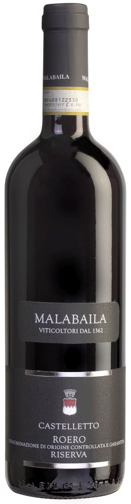 ROERO RISERVA ROSSO CASTELLETTO DOCG | 6BT X 750ml 2017 AZ.MALABAILA 14,5°  PRENOTAZIONE NON RENDIBILE