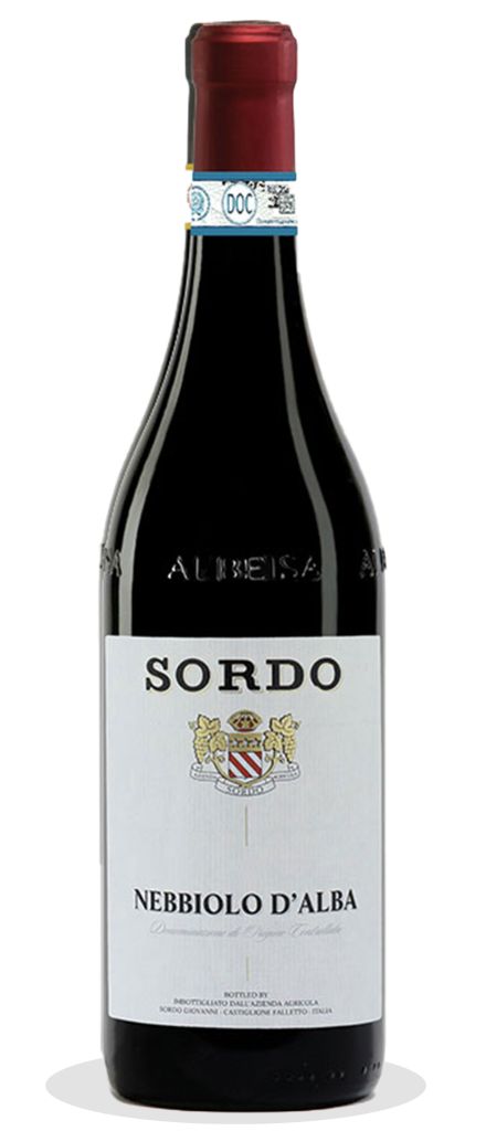 NEBBIOLO ALBA DOC  | 6BT X 750ml 2022 SORDO 13,5°  PRENOTAZIONE NON RENDIBILE