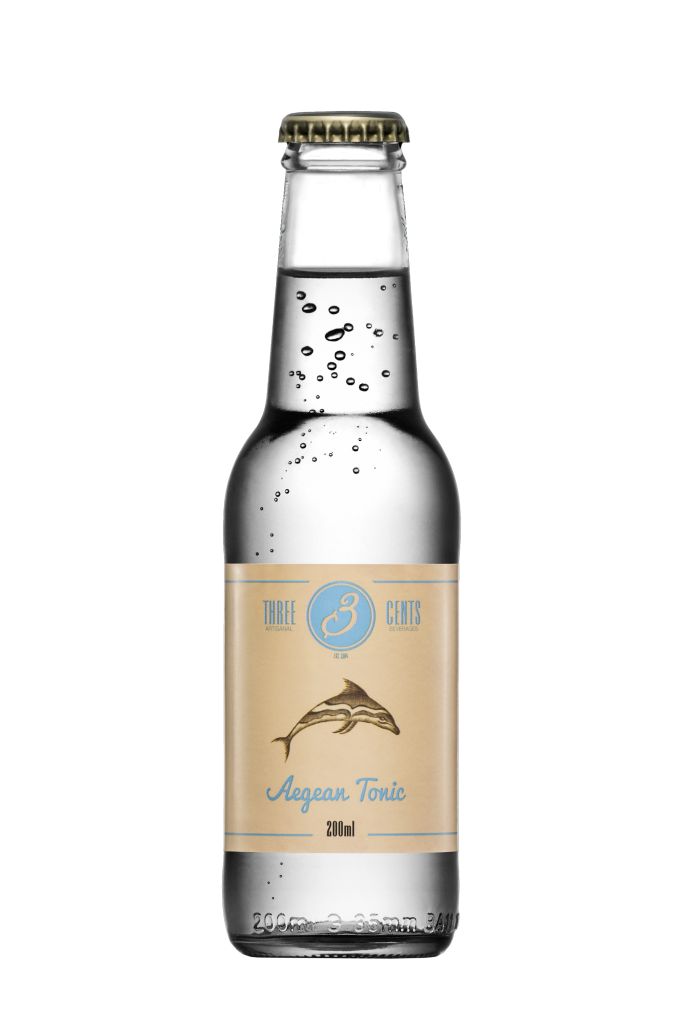 TONICA AEGEAN 20cl | 24BT X 20cl THREE CENTS  VENDUTO A CARTONE INTERO PRENOTAZIONE NON RENDIBILE