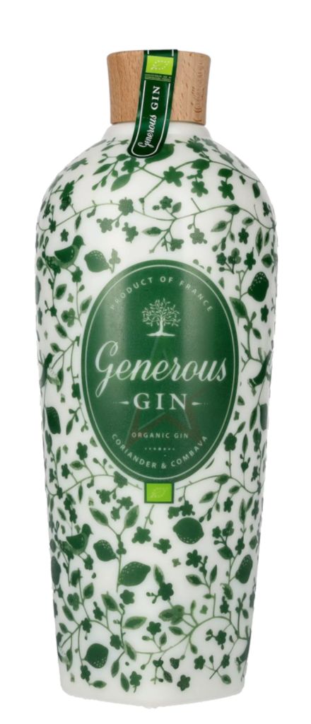 GIN GENEROUS ORGANIC 70cl | CREATIVE SPIRITS 44° PRENOTAZIONE NON RENDIBILE