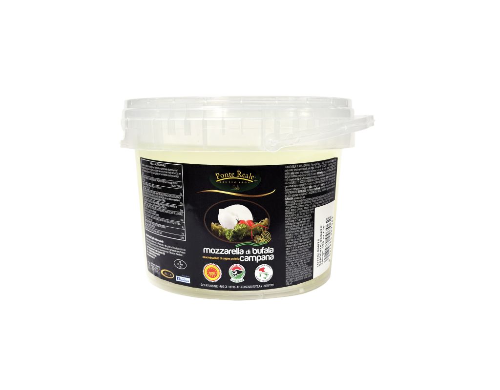 MOZZARELLA BUFALA CAMPANA DOP SECCHIO 10X100g