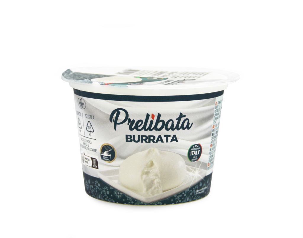 BURRATA BICCHIERE 125g 'PRELIBATA'