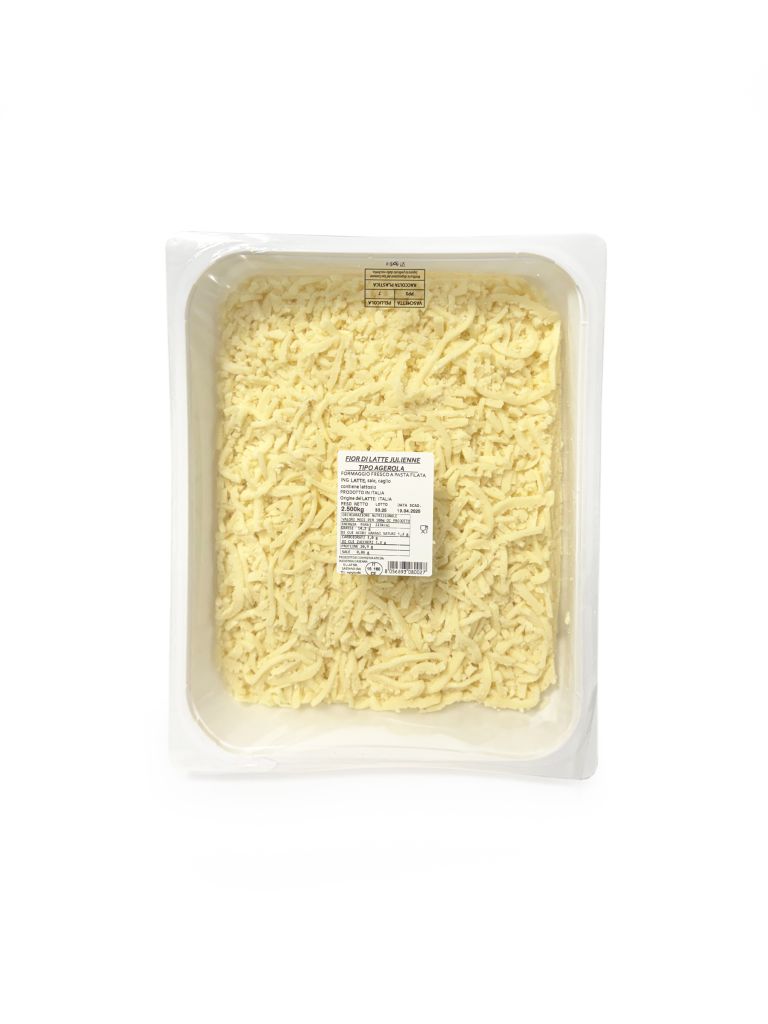MOZZARELLA FDL JULIENN TIPO 'AGEROLA' VASC 2X2,5kg