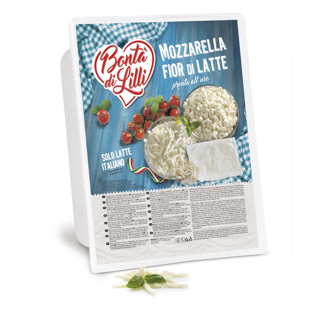 MOZZARELLA FDL JULIENNE BONTA DI LILLI ITALIA | CT: 4CF X 2,5kg | VALCOLATTE