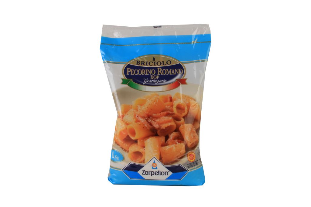 PECORINO ROMANO DOP GRATTUG. BUSTA X1kg BRICIOLO