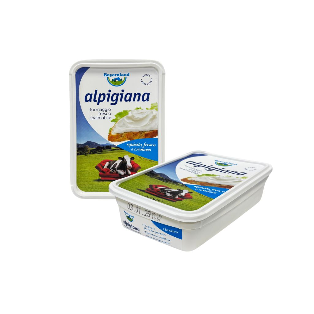 FORMAGGIO ALPIGIANA FRESCO SPALMABILE X1,5kg